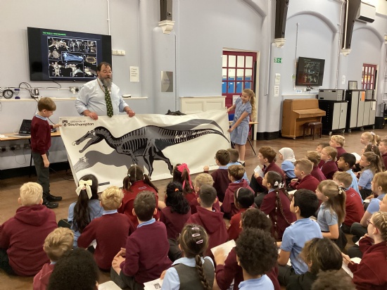 Year 4 Palaentologist Visit